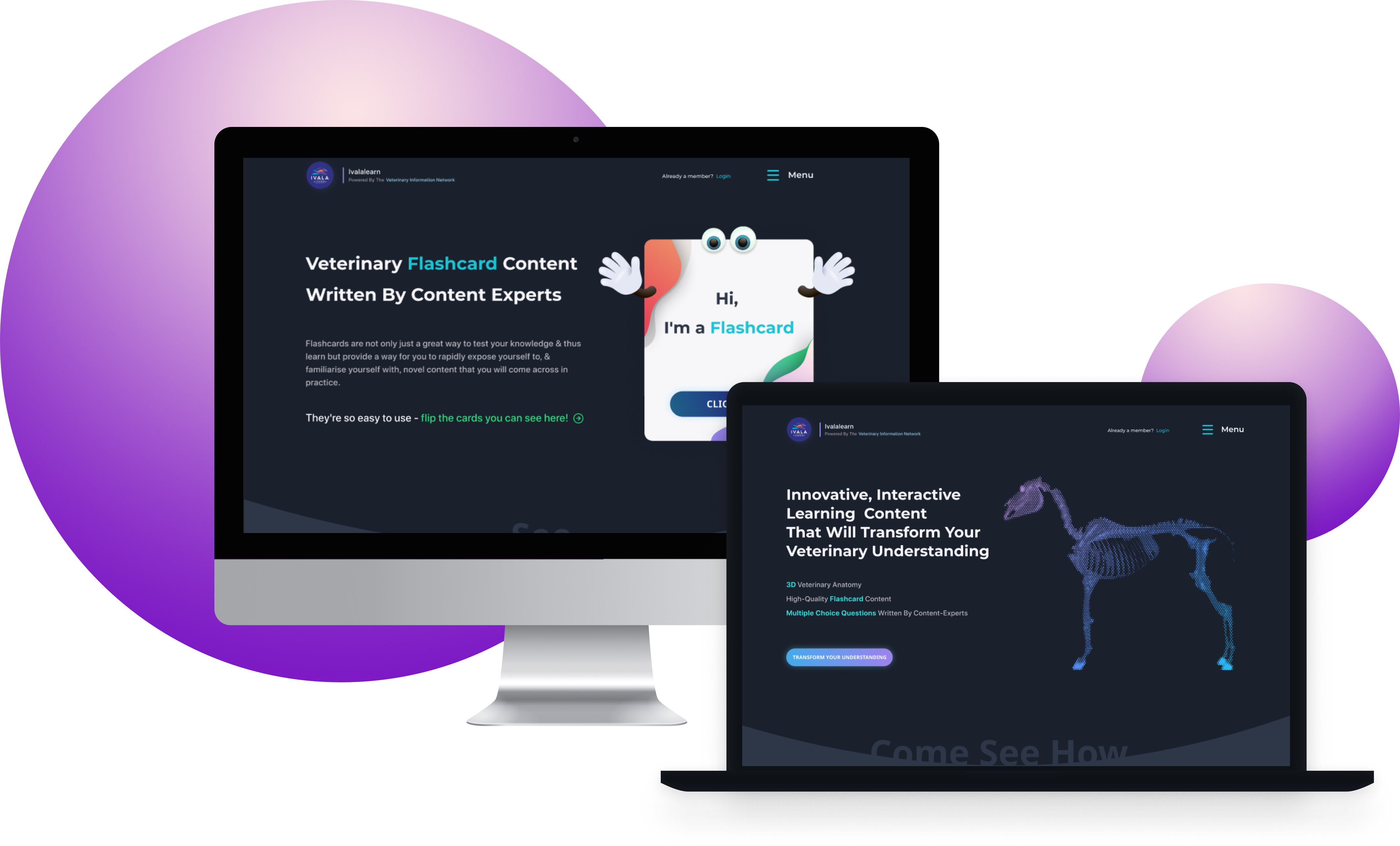 Supported on desktop and laptop computers